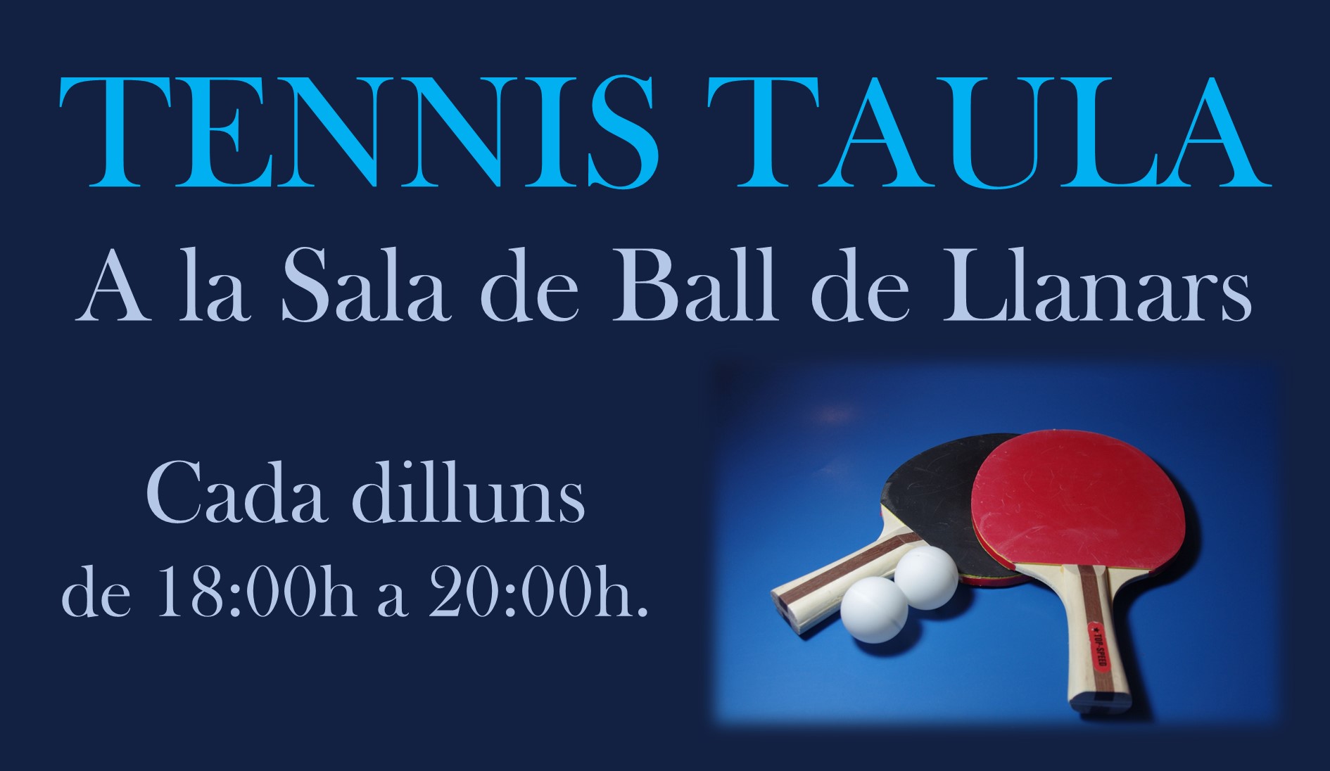 dilluns tennis taula