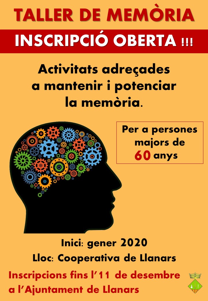 cartell taller de memòria