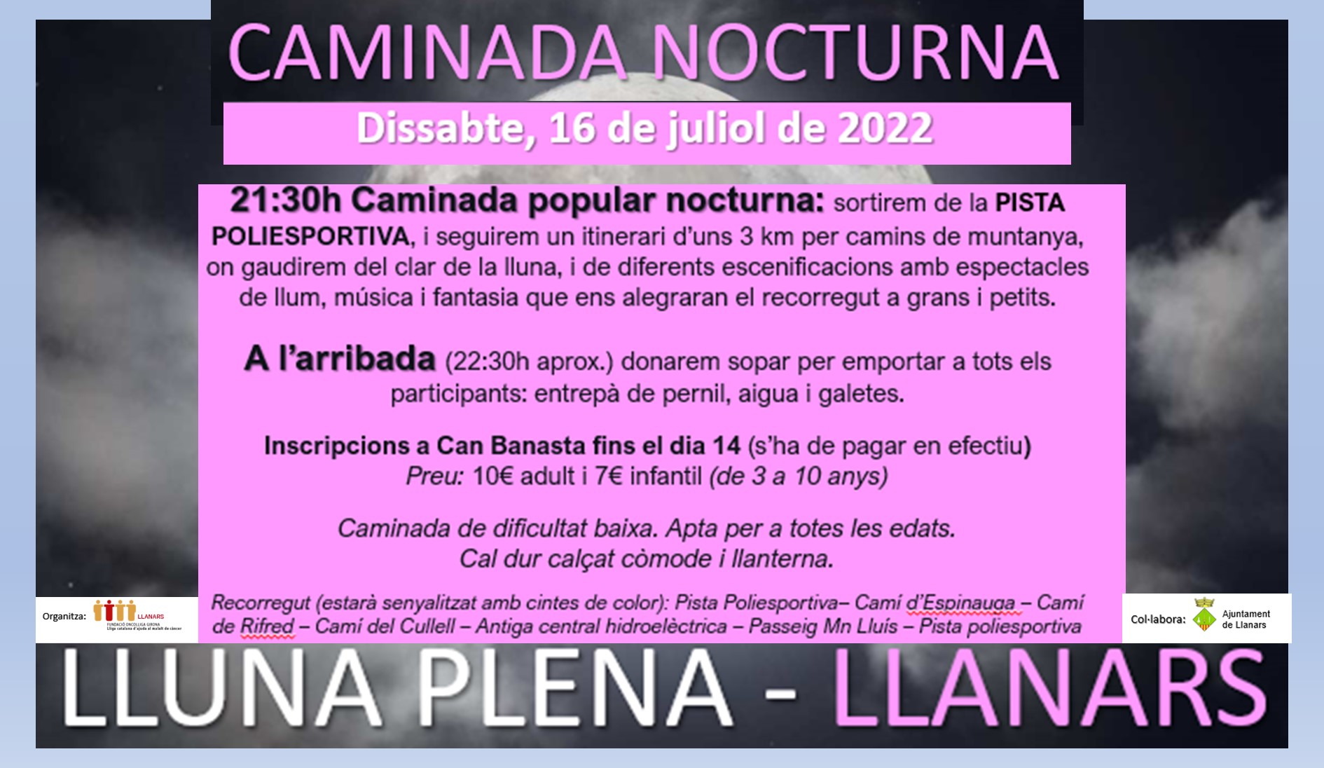 CAMINADA NOCTURNA 22
