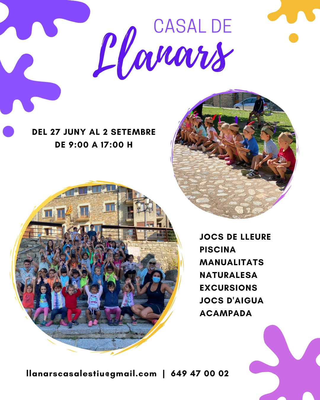 casal estiu llanars
