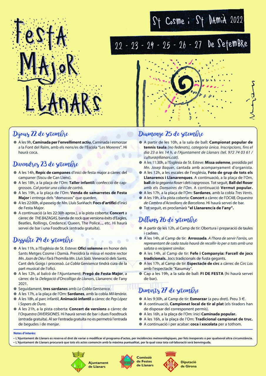 Foto Cartell Llanars