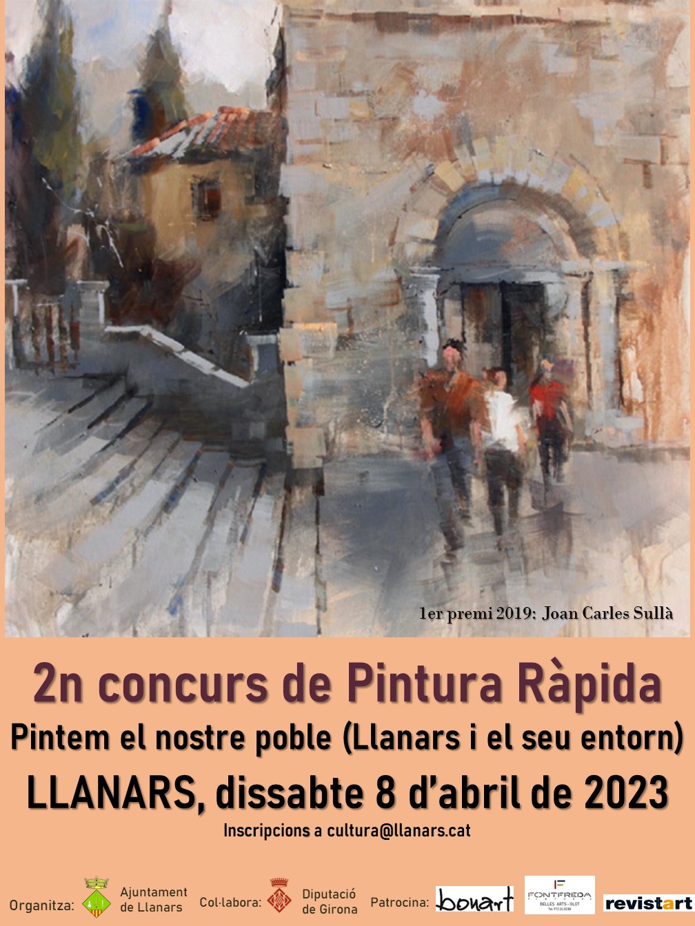cartell concurs pintura ràpida 2023